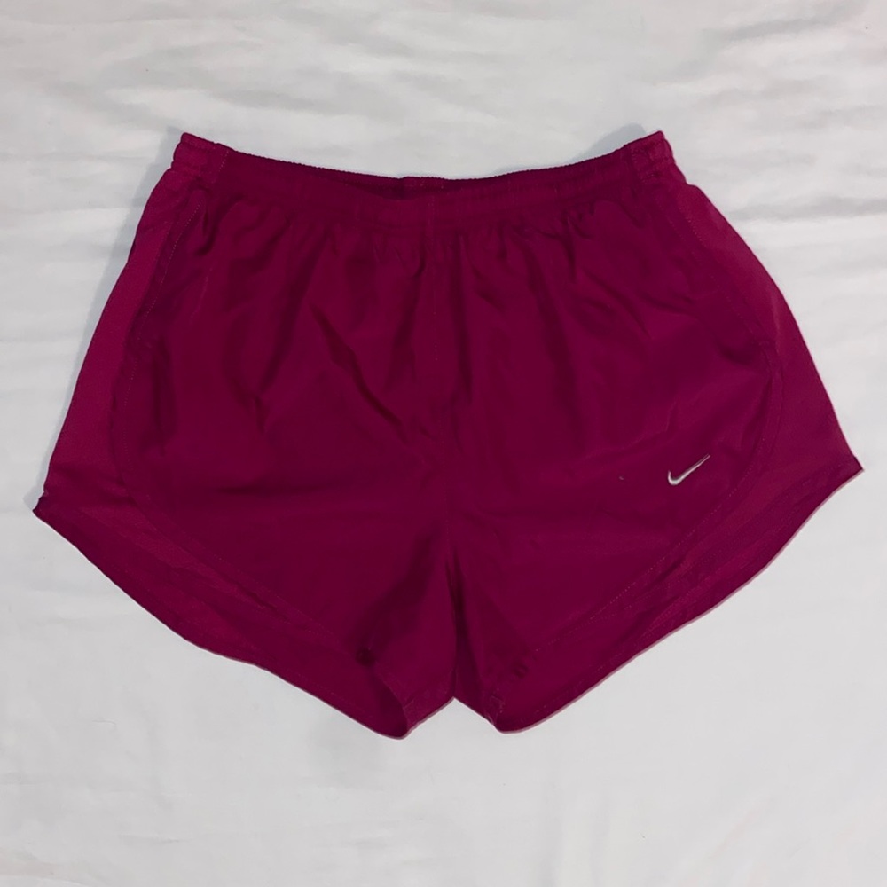 Nike women’s small dry-fit running shorts, 3” inseam